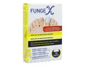 FungeX Náplasť na mykózu nechtov 14 ks