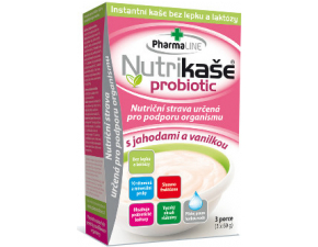 Nutrikaša Probio tic s jahodami a vanilkou 3 x 60 g