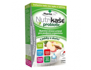 Nutrikaša probiotic s jablkami a škoricou 3 x 60 g