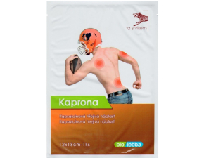 KAPRONA Kapsaicinová prohřívací náplast 12x18 cm