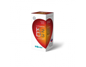 BIOMIN VITAMIN K2 + VITAMIN D3 cps 1x30 ks