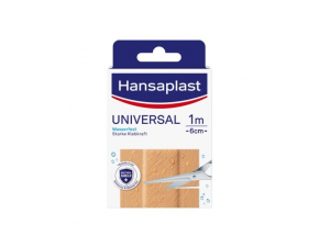 Hansaplast UNIVERSAL náplasť vodeodolná 6 cm x 1 m 1 ks