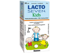 Vitabalans LACTOSEVEN Kids žuvacie tablety 1x50 ks