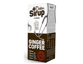Doktor Sirup GINGER COFFEE kalciový sirup 1x200 ml