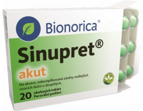 Sinupret Akut tbl obd (blis.PVC/PVDC/Al) 1x20 ks