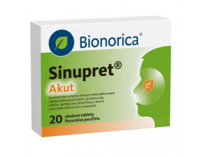 Sinupret Akut tbl obd (blis.PVC/PVDC/Al) 1x20 ks 