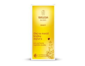 WELEDA Olej na masáž bruška dojčaťa 50 ml