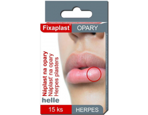 Fixaplast Herpes Náplast na opary 15 ks