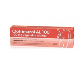 Clotrimazol AL 100mg vaginálne tablety 6ks