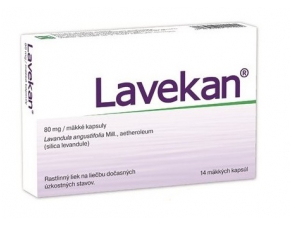 LAVEKAN 80 mg 14 kapsúl