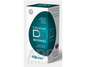 Biomin Calcium s vitamínom D 60 kapsúl