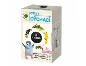 LEROS BABY DETSKÝ ČAJ DÝCHACIE CESTY S LIPOU bylinný 20x2 g (40 g)