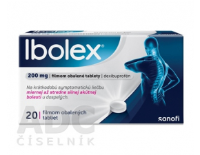 Ibolex 200 mg tbl flm (blis.PVC/PVDC/Al-priehľad.) 1x20 ks