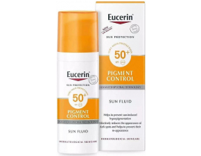 Eucerin Sun Pigment Control SPF50+ Emulzia na tvár na opaľovanie s depigmentačným účinkom 50 ml