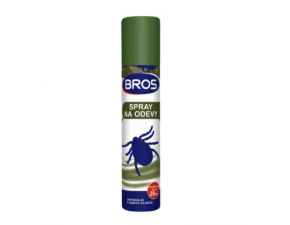 BROS Sprej na odevy proti kliešťom 90 ml