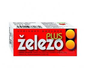 NATURVITA ŽELEZO PLUS tbl 1x60 ks