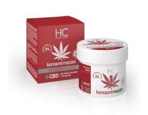 Health Culture Konopné mazanie hrejivé s CBD krém 125ml