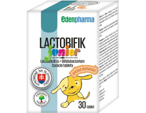 EDENPharma LACTOBIFIK junior žuvacie tablety