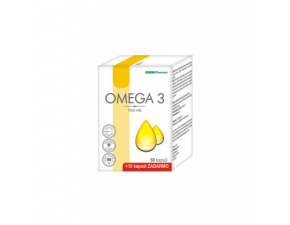 EDENPHARMA Omega 3 60 + 10 kapsúl 