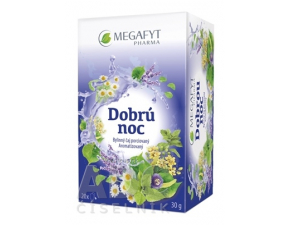 MEGAFYT Dobrú noc bylinný čaj 20x1,5 g