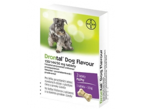 Drontal Dog Flavour 150/144/50mg tbl 2ks