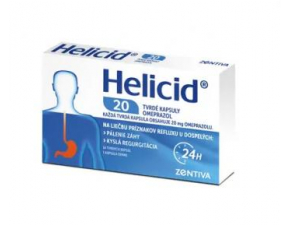 Helicid 20mg 14cps
