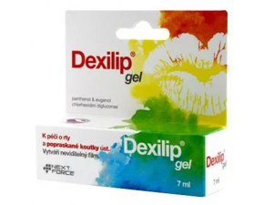 DEXILIP gel na popraskané kútiky úst 7 ml