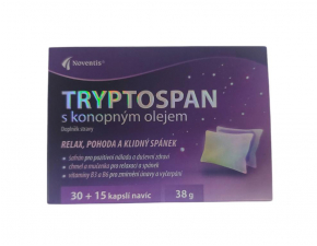 Noventis Tryptospan s konopným olejom 45 kapsúl