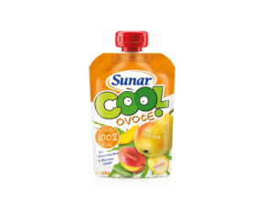 SUNAR COOL ovocie hruška, banán, mango 120 g