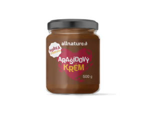 ALLNATURE Arašidový krém s horkou čokoládou 500 g