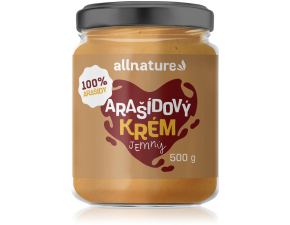 Allnature Arašídový krém jemný 500 g