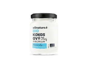 ALLNATURE Bio kokosový olej premium 500 ml