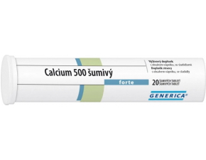 GENERICA Calcium 500 forte 20 šumivých tabliet