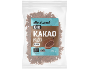 ALLNATURE Kakaový prášok bio raw 200 g