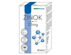 EDENPharma ZINOK 25 mg tbl 1x50 ks 