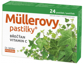 Dr.Müller Müllerovy pastilky s břečťanem 24 ks