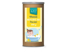 Kúpeľová soľ pre deti 550g