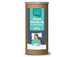 Kúpeľová soľ na dobrý spánok 550 g