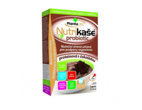 NUTRIKAŠA Probiotic - proteinová s čokoládou 3 x 60 g