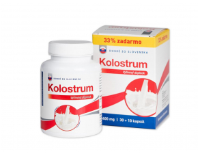 Dobré zo Slovenska kolostrum 400 mg 40 kapsúl