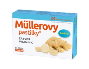 Dr.Müller Müllerove pastilky so Zázvorom 24 ks