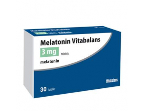 VITABALANS Melatonin 3 mg 30 tabliet