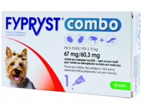 FYPRYST combo 67 mg/60,3 mg psy 2-10 kg 0,67 ml