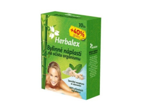 HERBALEX Bylinné náplasti na očistu organizmu 14 kusov