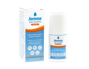 JENVOX Fast sensitive Proti poteniu roll-on antiperspirant 50 ml