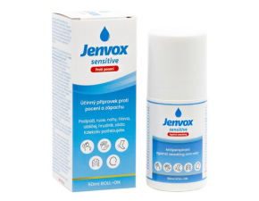 JENVOX Sensitive proti poteniu roll-on antiperspirant 50 ml