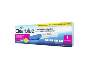 CLEARBLUE Tehotenský test s indikátorom týždňa 1 kus