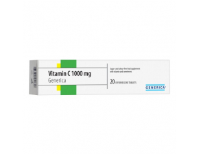Vitamin C 1000mg, šumivé tablety 20ks