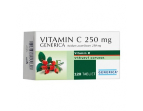 Generica Vitamín C 250 mg 120 tabliet