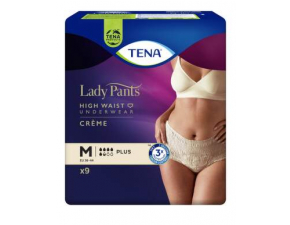TENA Lady naťahovacie inkontinenčné nohavičky, krémové M 9 kusov
